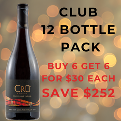 Black Friday 2019 Solomon Hills Pinot Noir Club